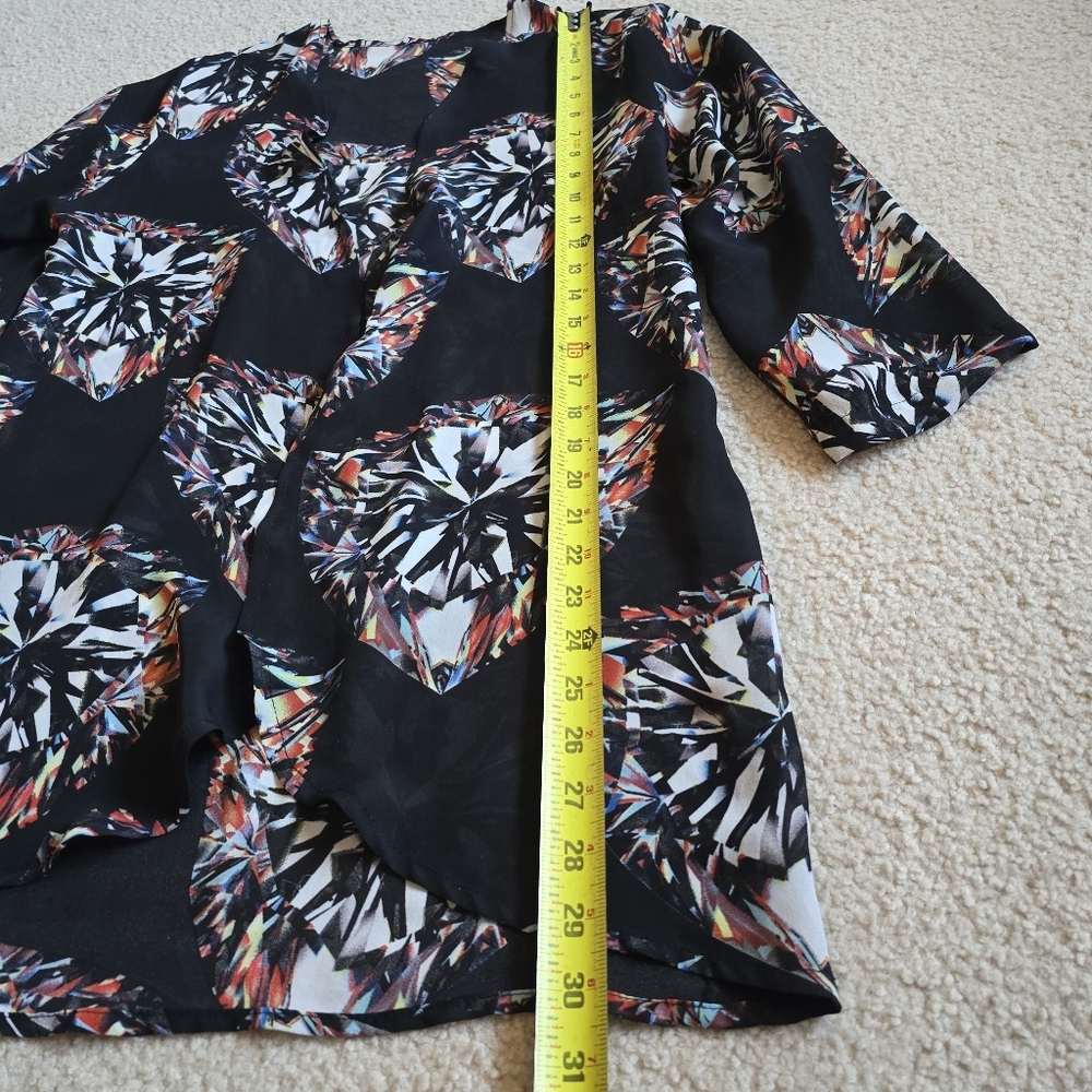 🌈 Diamond Lightweight Open Cardi Shall Medium Large - Picture 2 of 5